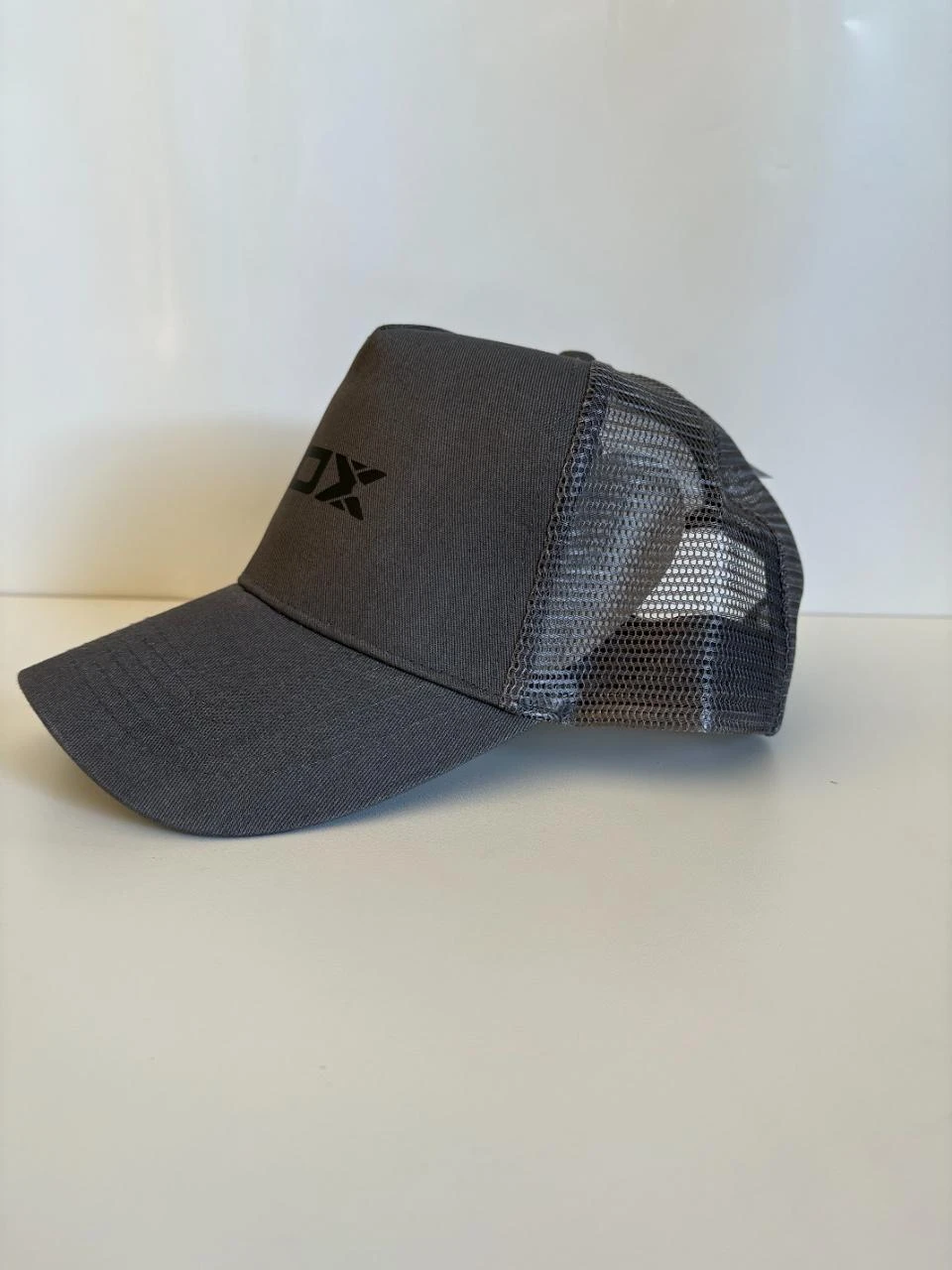 Advertising cap NOX, padel, AT10, Graphite Grey, black logo, new, size – photo 3